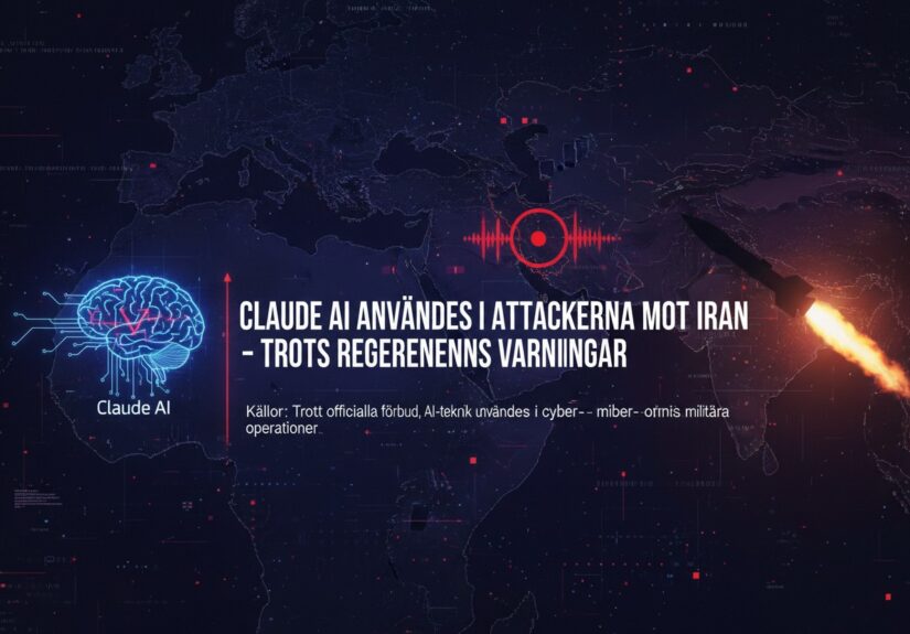 AI-verktyg Claude har använts under attackerna mot Iran