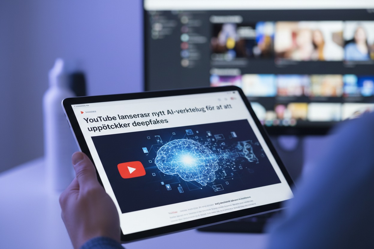 YouTube lanserar nytt AI-verktyg för att upptäcka deepfakes