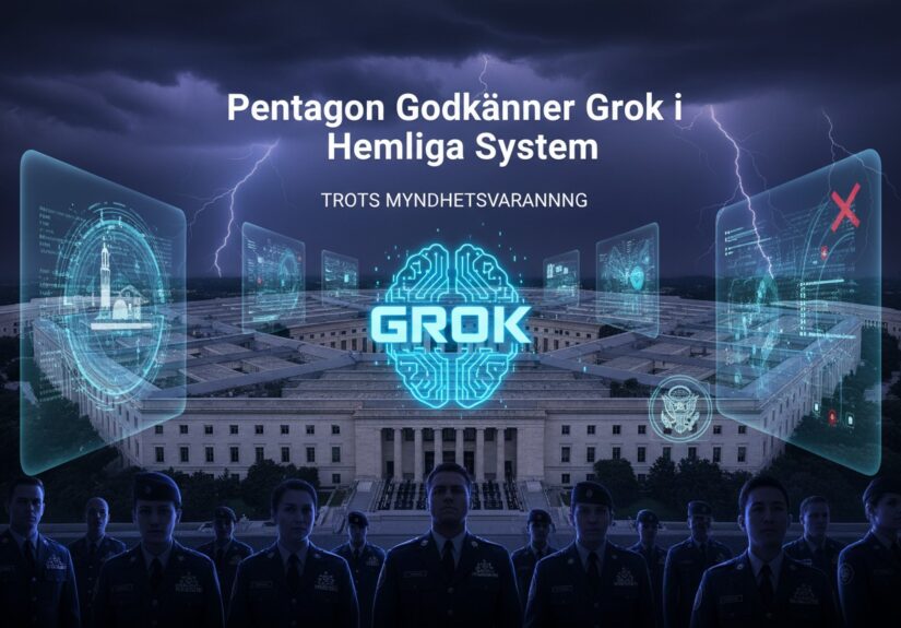 Pentagon godkänner Grok i hemliga system – trots myndighetsvarningar