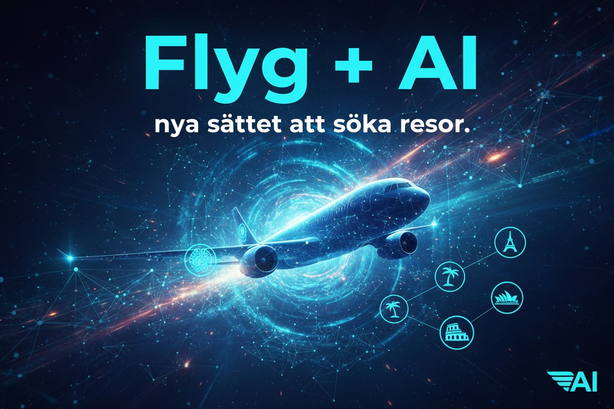 Flyg + AI - flyg.ai visar vägen inom flyg- och resesök